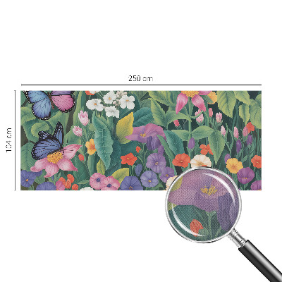 Peel and stick wall mural for bedroom Flower explosion
