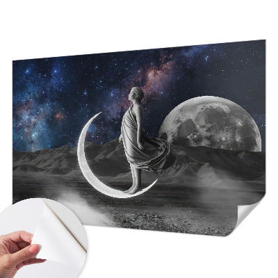 Children's wall mural with a Night Dreams design