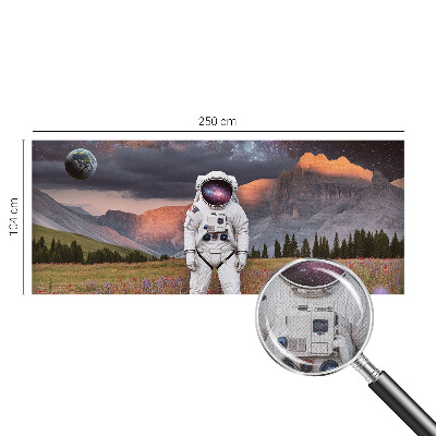Peel and stick wallpaper mural Cosmic landscape