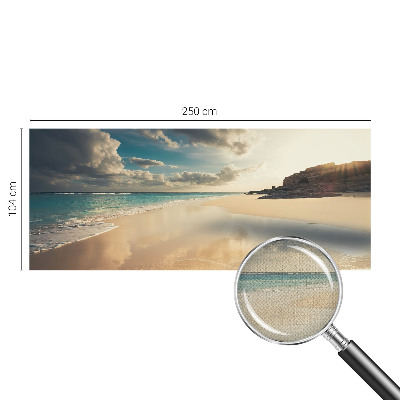 3D wall mural Sunny coast