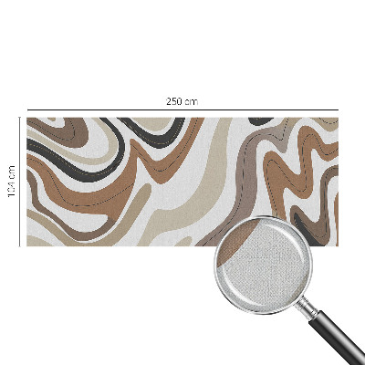 Peel and stick wallpaper mural Harmonious waves
