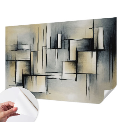 Children's wall mural Abstract geometry