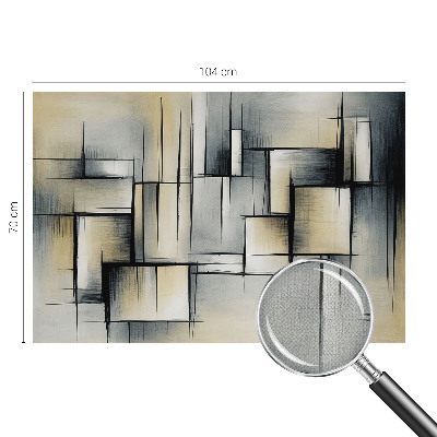 Children's wall mural Abstract geometry