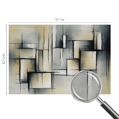 Children's wall mural Abstract geometry