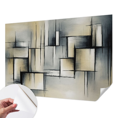 Children's wall mural Abstract geometry