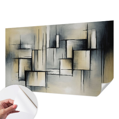 Children's wall mural Abstract geometry