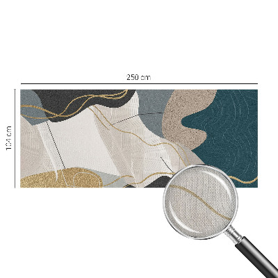 Nursery wall mural Abstract forms