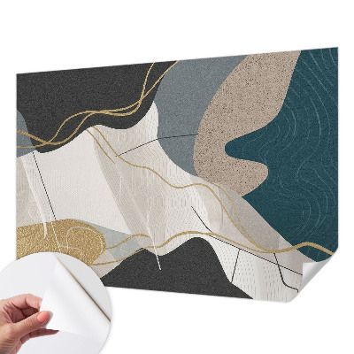 Nursery wall mural Abstract forms
