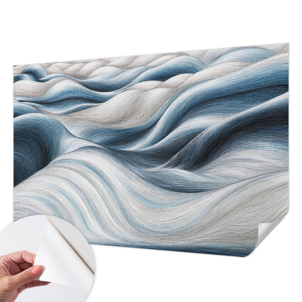 Removable wall mural wallpaper Soft waves