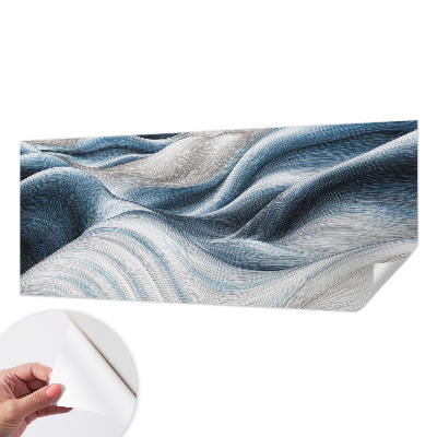 Removable wall mural wallpaper Soft waves