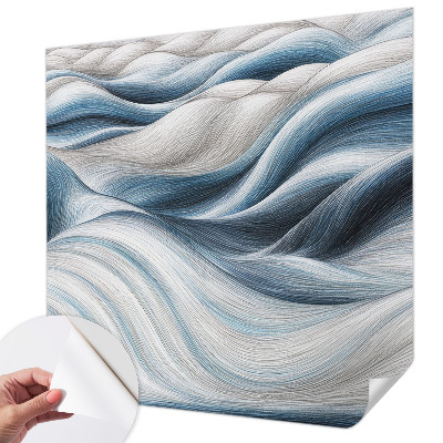 Removable wall mural wallpaper Soft waves
