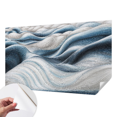 Removable wall mural wallpaper Soft waves