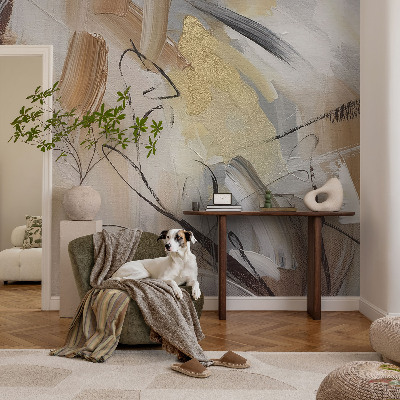Self-adhesive wall mural Abstract composition