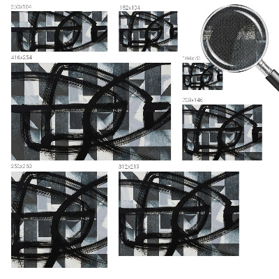 Self-adhesive photo wallpaper Expressive geometry