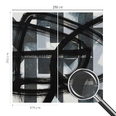 Self-adhesive photo wallpaper Expressive geometry