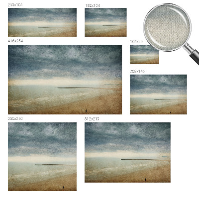 Stick-on wall mural Nostalgic landscape