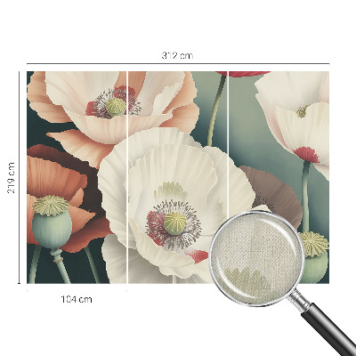 Removable wall mural Floral beauty