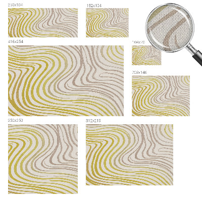 Peel and stick wall mural for living room with a liquid elegance design