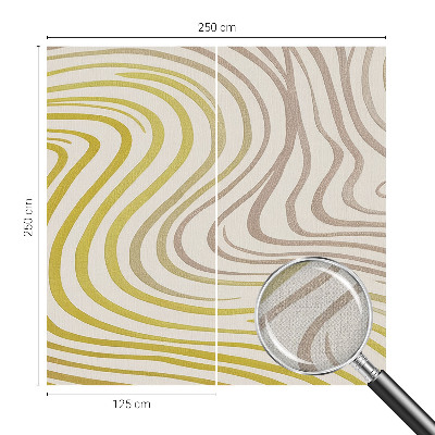 Peel and stick wall mural for living room Liquid elegance