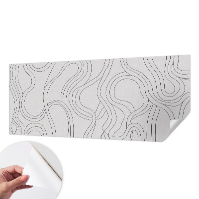 3D wall mural Organic lines