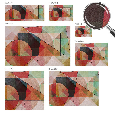 3D photo wallpaper mural Geometric abstraction