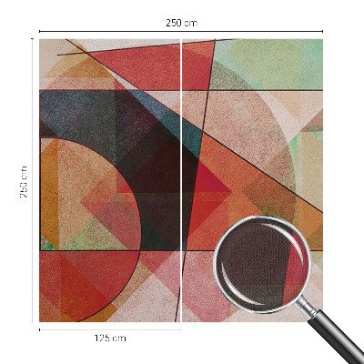 3D photo wallpaper mural Geometric abstraction
