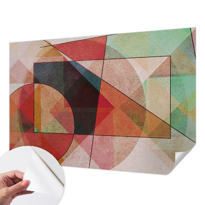 3D photo wallpaper mural Geometric abstraction