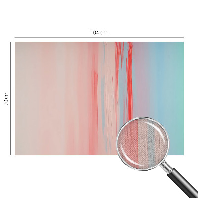 Peel and stick wall mural with the 