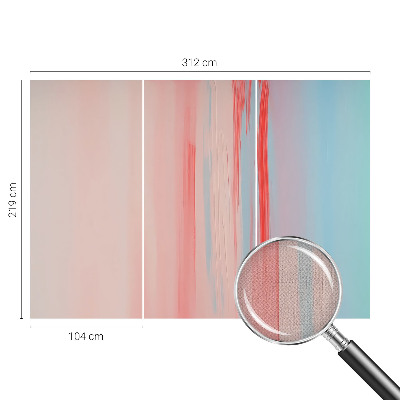 Peel and stick wall mural Colors of harmony