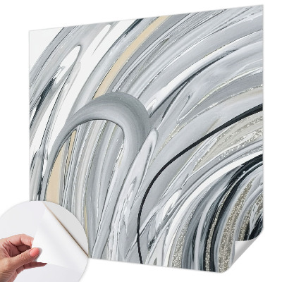 Peel and stick wallpaper mural Abstract marble