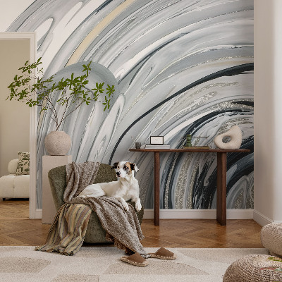 Peel and stick wallpaper mural Abstract marble