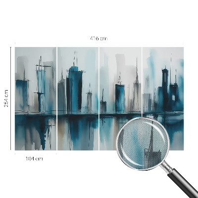 Self-adhesive photo wallpaper City landscapes