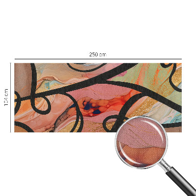 Removable wall mural Colorful movement