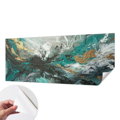 Peel and stick wall mural for kids' room Artistic vortex