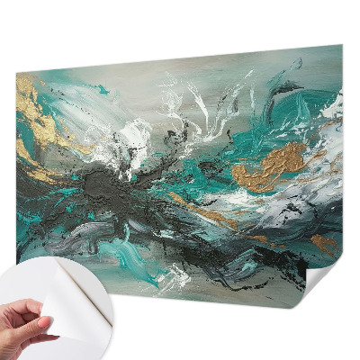 Peel and stick wall mural for kids' room Artistic vortex