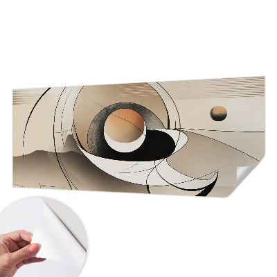 3D wall mural Harmonious abstraction