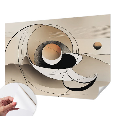 3D wall mural Harmonious abstraction