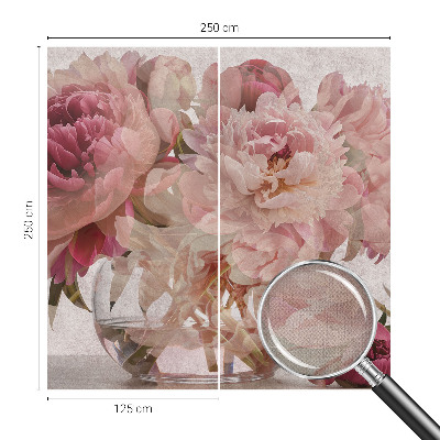 Children's wall mural Peony Charm