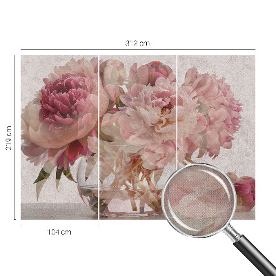 Children's wall mural Peony Charm