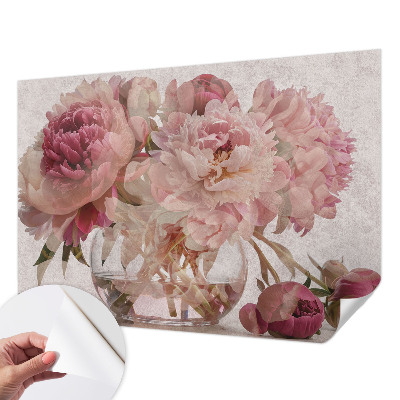 Children's wall mural Peony Charm