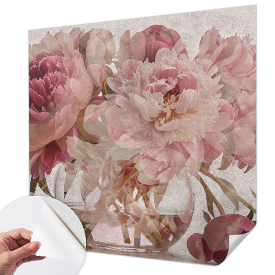 Children's wall mural Peony Charm