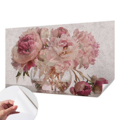 Children's wall mural Peony Charm