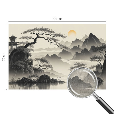Self-adhesive photo wallpaper Eastern landscape