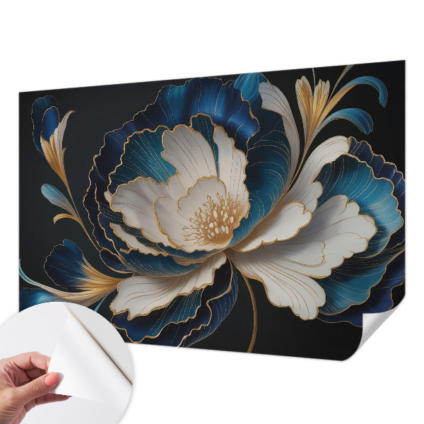 Stick-on wall mural Floral pattern