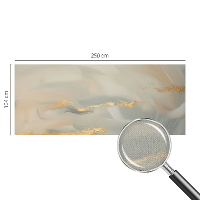 Removable wall mural with a gentle streaked pattern