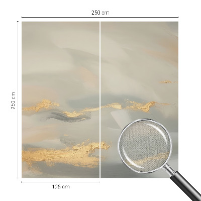 Removable wall mural Gentle streaks