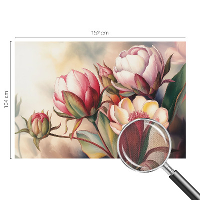 Nursery wall mural A bouquet of flowers