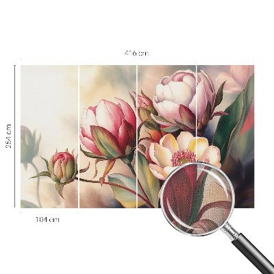 Nursery wall mural A bouquet of flowers