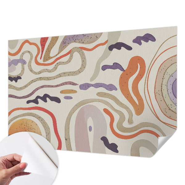 Children's wall mural Abstract patterns