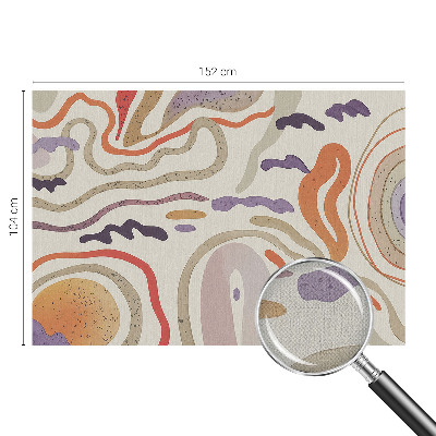 Children's wall mural Abstract patterns